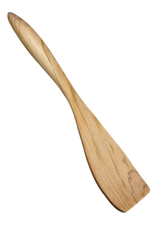 Berard French Olive Wood Large 14-Inch Handcrafted Wood Spatula, Terra Collection - Image 4