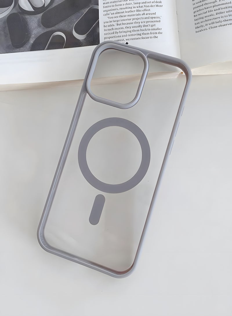 Magsafe Case for iPhone 11 Magsafe Clear Cover Magnetic Wireless Charging Support, Shockproof Protection, Scratch-Resistant for iPhone 11 - Natural  Titanium - Image 2