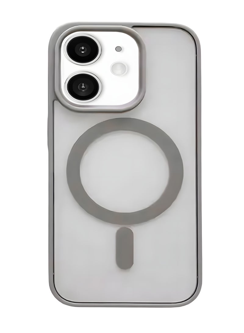 Magsafe Case for iPhone 11 Magsafe Clear Cover Magnetic Wireless Charging Support, Shockproof Protection, Scratch-Resistant for iPhone 11 - Natural  Titanium - Image 1