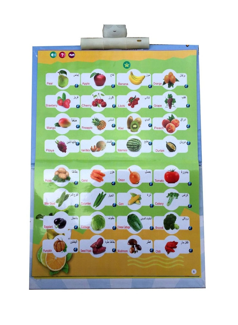 Toy Box Arabic English Reading Multifunction Learning E-Book for Children  - Image 4