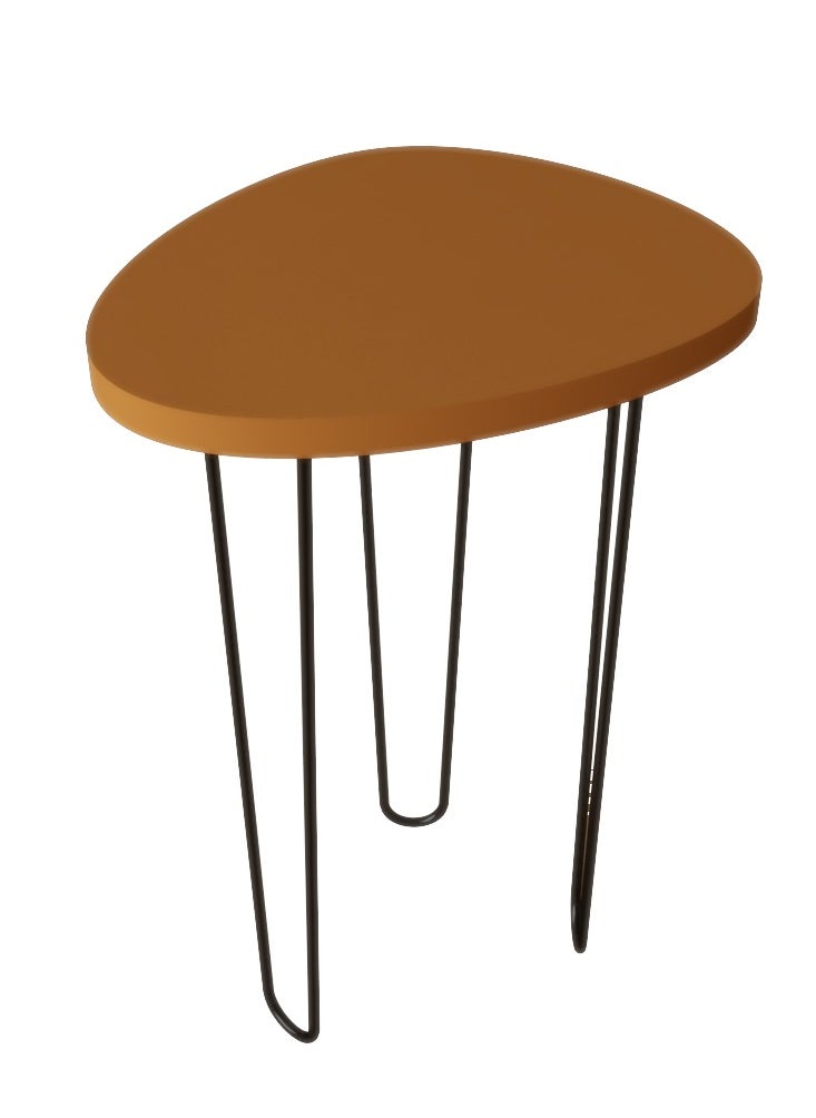 Generic Momentum Modern Side table, Metal legs, PVC surface, 50 CM.  - Image 1