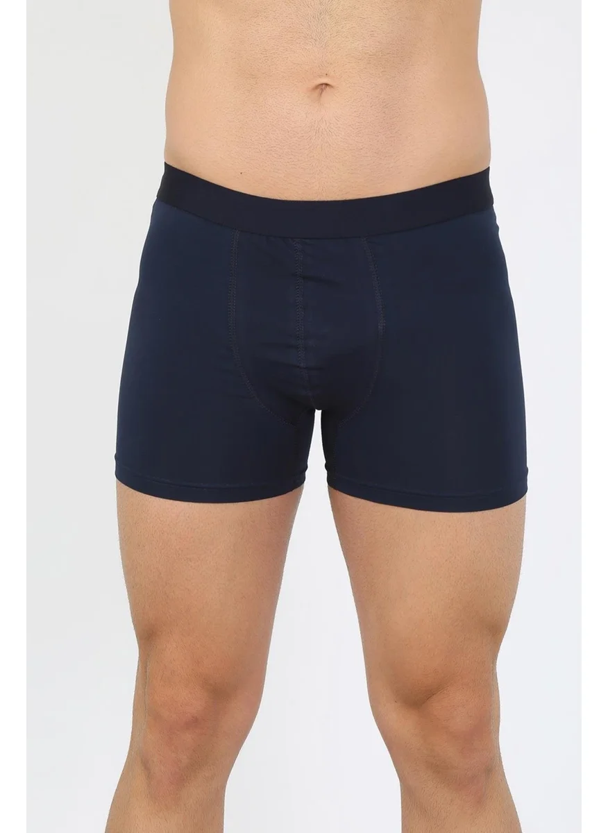 اكبينيز Men's Cotton Lycra Navy Blue 40133