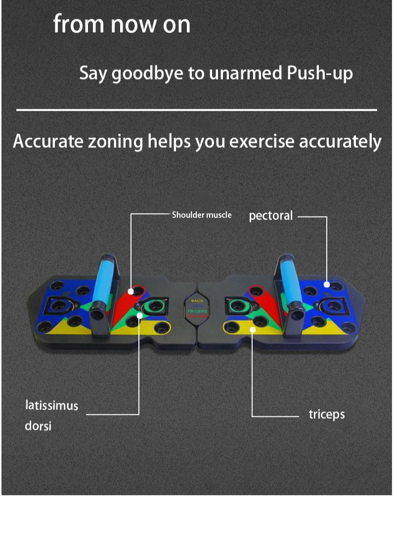 لوح تدريب رفع متعدد الوظائف للرجال والنساء معدات تدريب عضلات الصدر والبطن - Image 5