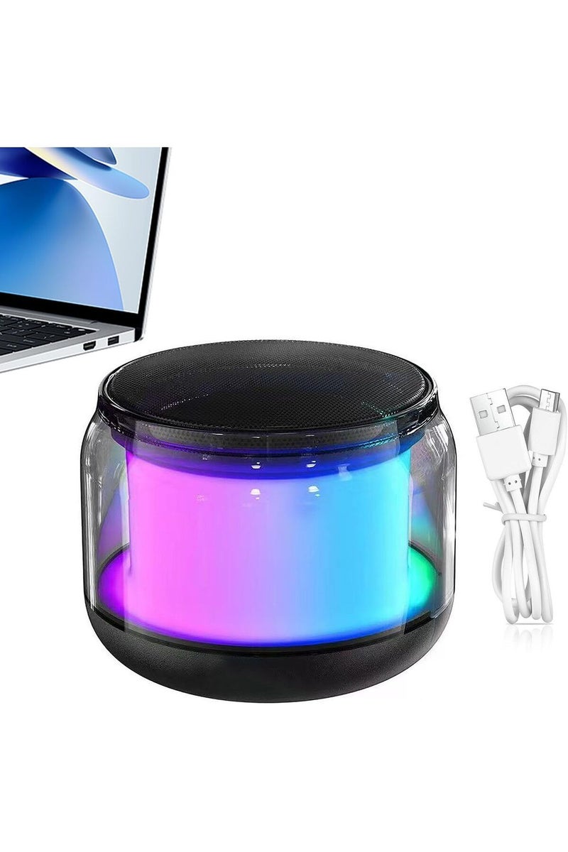 مكبر صوت بلوتوث محمول مع إضاءة RGB - Image 5