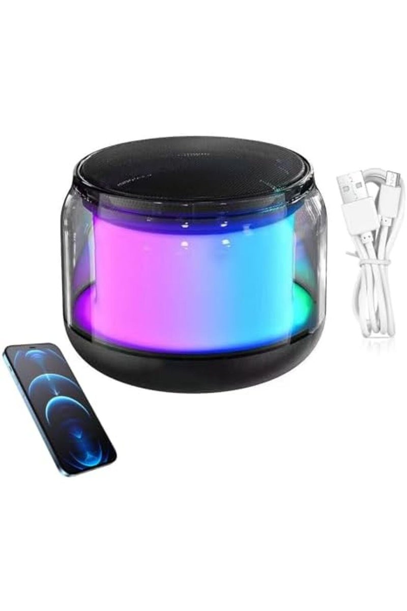 مكبر صوت بلوتوث محمول مع إضاءة RGB - Image 2