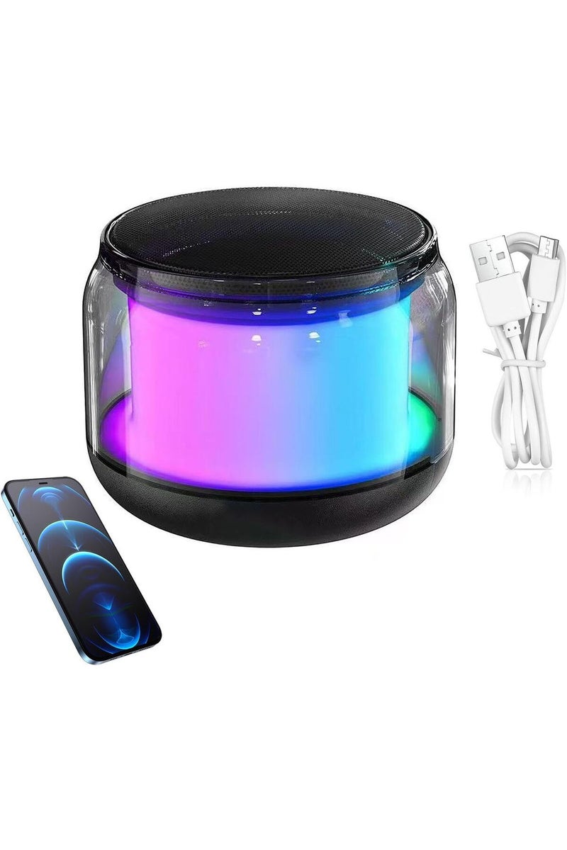 مكبر صوت بلوتوث محمول مع إضاءة RGB - Image 1