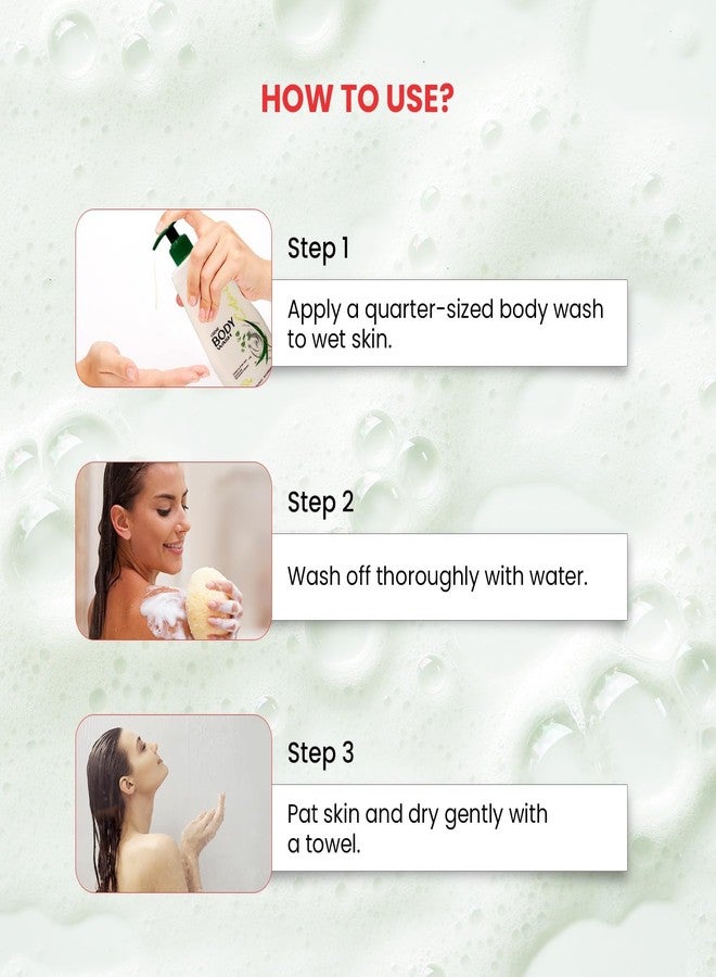 Labolia Beaute Crème Body Wash with Niacinamide, Aloe Vera & Olive Oil - Deep Cleansing & Moisturizing, Acne Fading, Skin Texture Improvement | Pack of 2 | 350ml X2 - Image 4
