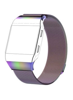 Replacement Strap For FITBIT Ionic Milanese Watch Band, Large Size : 24X2.2cm Colorful
