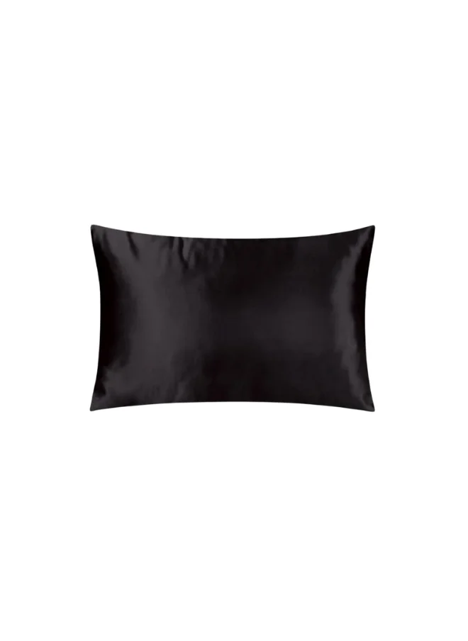 هير اسينشيالز Satin Pillowcase - Black