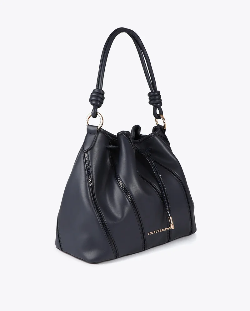 Lola Casademunt Judas Bag with Snake Skin Effect