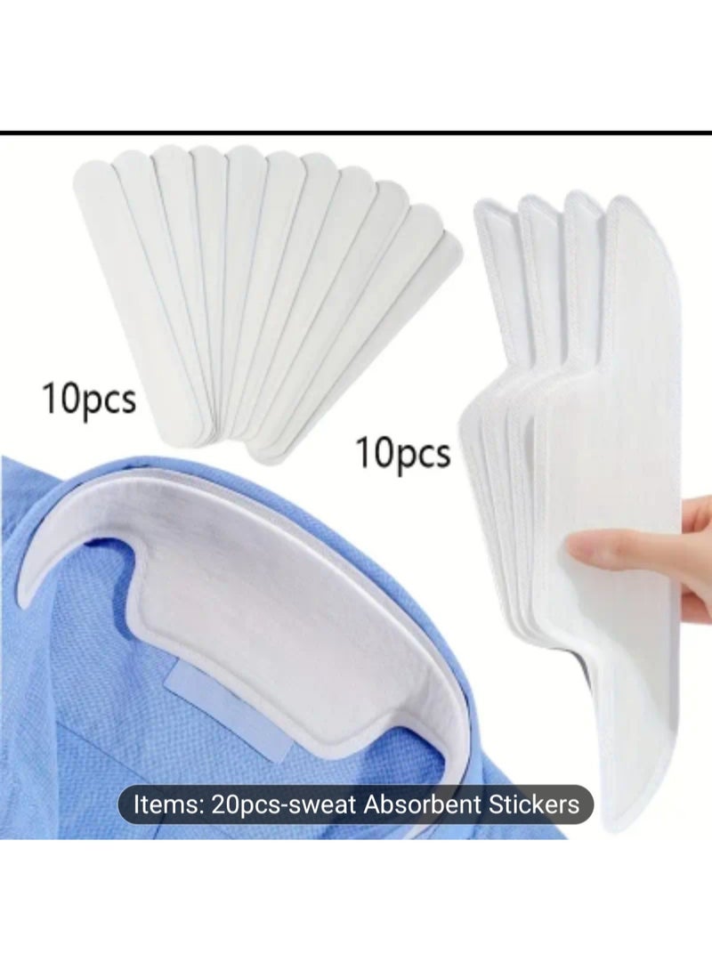 Self-Adhesive Collar & Hat Protection Sweat Absorbing Pads - Image 1