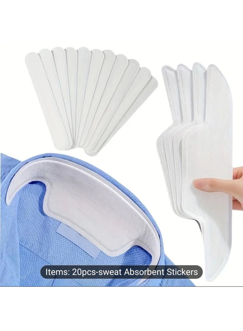 Self-Adhesive Collar & Hat Protection Sweat Absorbing Pads - Image 2