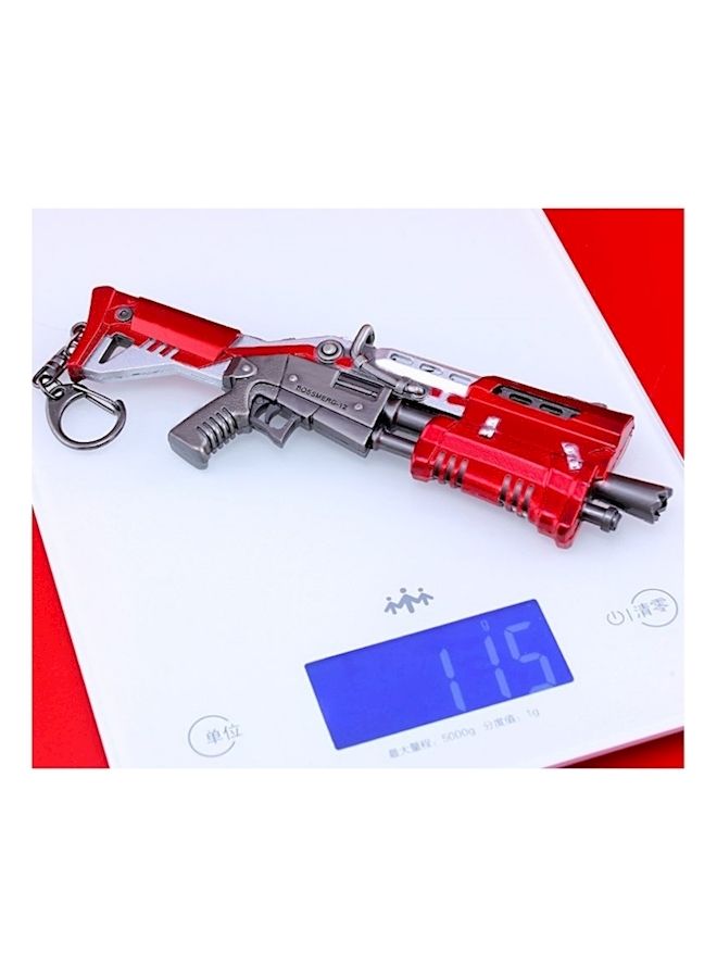 نيبمينينت سلسلة مفاتيح مصنوعة من سبيكة معدنية بتصميم بندقية تكتيكية لعبة "Fortnite" - Image 3