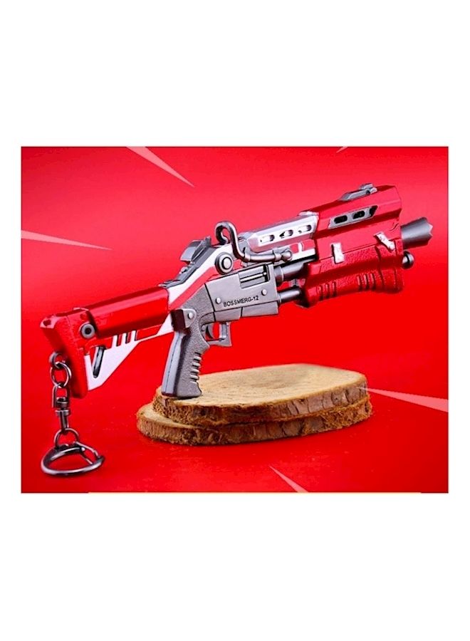 نيبمينينت سلسلة مفاتيح مصنوعة من سبيكة معدنية بتصميم بندقية تكتيكية لعبة "Fortnite" - Image 5