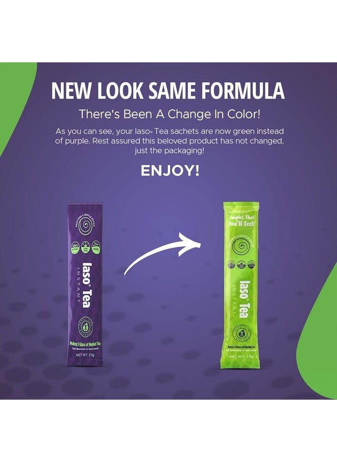 iaso TLC Total Life Changes IASO Natural Detox Instant Herbal Tea - Expiration Date on the Top of Packaging Means Month/Year - 25 Count (Pack of 1)  - Image 2