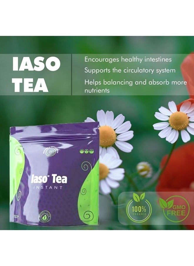 iaso TLC Total Life Changes IASO Natural Detox Instant Herbal Tea - Expiration Date on the Top of Packaging Means Month/Year - 25 Count (Pack of 1)  - Image 3