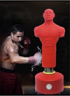 Generic Humanoid Boxing Sandbag Professional Fighting Free Combat Vertical Sandbag Rubber Man Vent Dummy  - Image 5