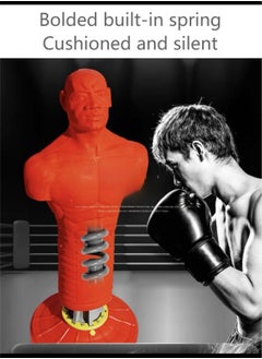 Generic Humanoid Boxing Sandbag Professional Fighting Free Combat Vertical Sandbag Rubber Man Vent Dummy  - Image 3