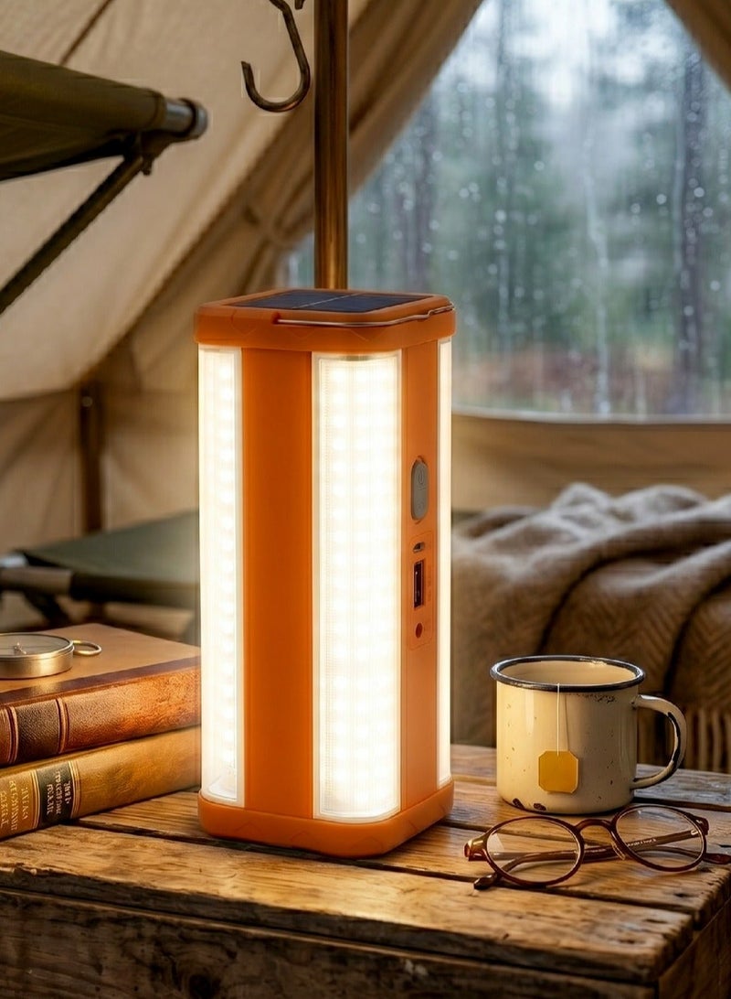 مصباح HG DUE HG-1665 LED محمول قابل للشحن بسطوع قوي للطوارئ والتخييم - Image 3