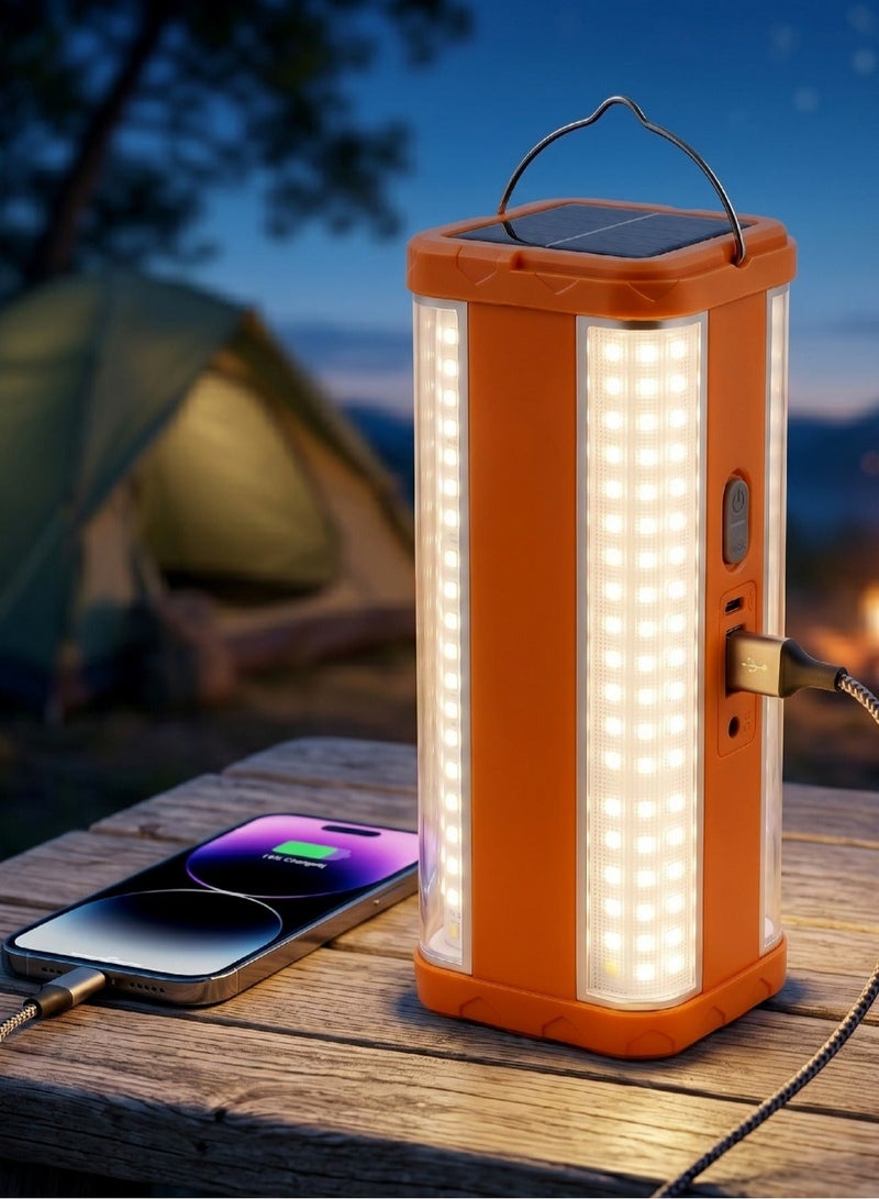 مصباح HG DUE HG-1665 LED محمول قابل للشحن بسطوع قوي للطوارئ والتخييم - Image 2