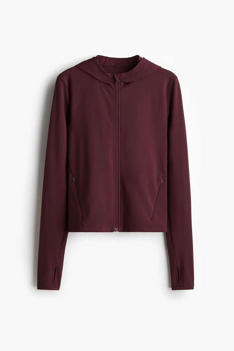 H&M Zip-through sports jacket with SoftMove™