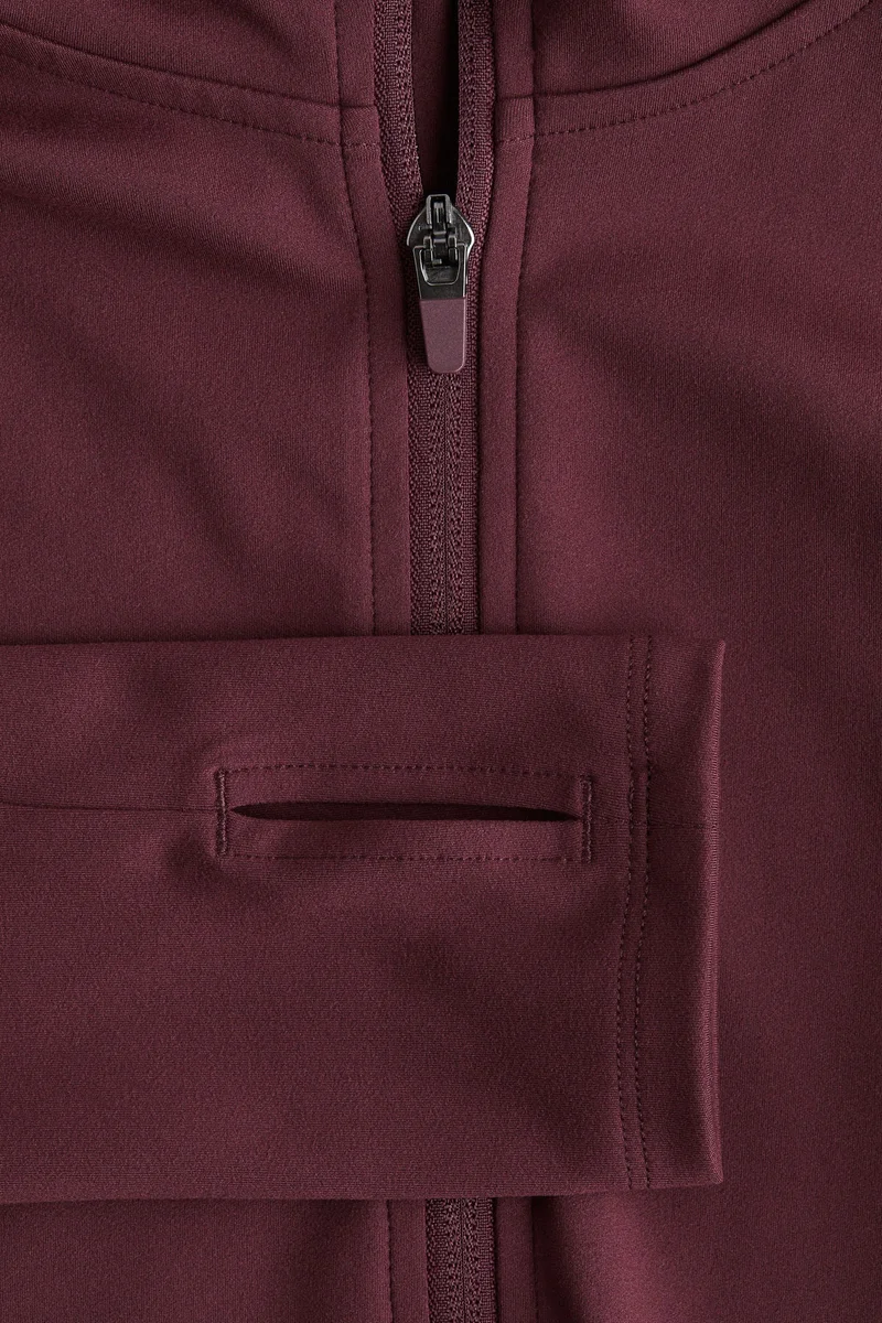 H&M Zip-through sports jacket with SoftMove™