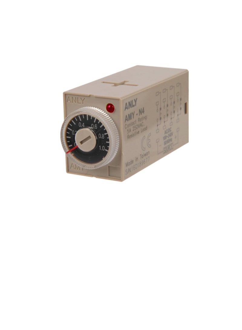 ANLY Multi Range Analogue Timer 14pin 5A - AMY-N4  - Image 2