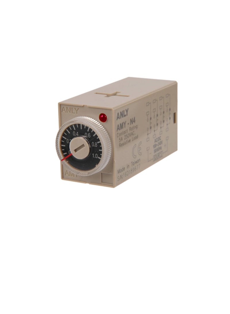 ANLY Multi Range Analogue Timer 14pin 5A - AMY-N4  - Image 1