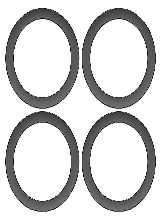 eSamcore for Magsafe Rings [0.4mm], 4 PCS Metal Ring Sticker for Magsafe Magnetic Wireless Charging [Diameter: 57mm] Compatible with All Non-MagSafe Cell Phones - Image 1