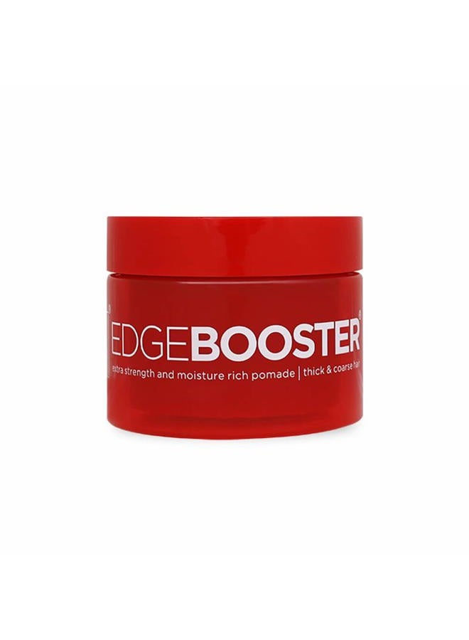 EDGEBOOSTER Style Factor Edge Booster Strong Hold Water-Based Pomade - Super Shine & Moisture 3.38oz (RUBY) - Image 1