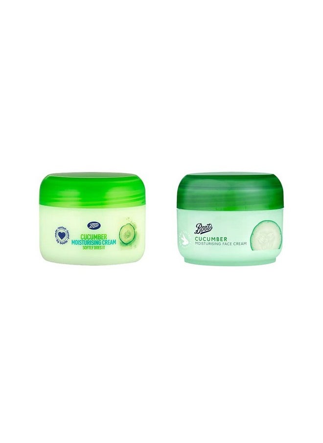 Inspired CL - Boots Cucumber Moisturizing Cream Hydrating And Nourishing Cream 100Ml - Image 1