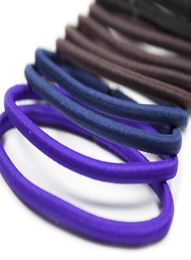 Scunci No Damage Effortless Beauty Thick Hair Elastics, 24-Count - Image 3