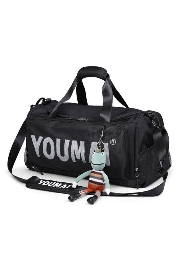 Viney Travel Bag For Men, Large Capacity Sports Fitness Bag, Dry And Wet Separation Handbag, Business Trip Luggage Bag, Shoulder Crossbody Backpack