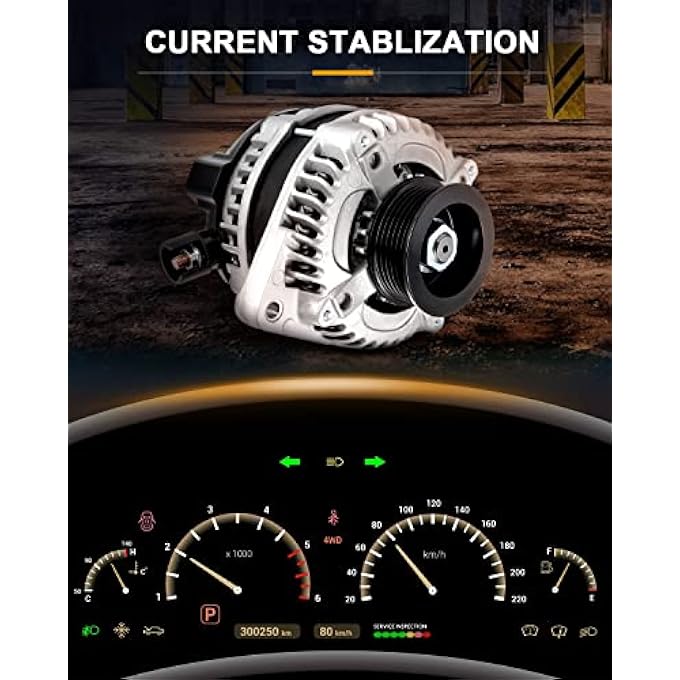 ROADFAR New Alternator Replacement for Honda Odyssey 2008-2010 For Acura TSX 2010-2014 For Acura TL 2009-2014 11391, 31100-RGW-A01, 31100-RGW-A01RM - Image 4