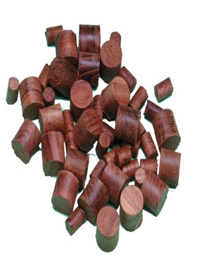 SeaTeak 1/2" Lx1/2 W 20-Pack Wooden Boat Plugs, 100% Solid Teak Wood, Hand Sanded and Finished, Tapered