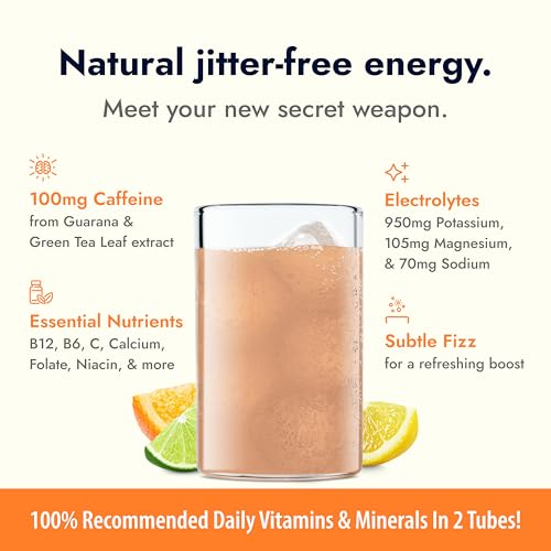 Zipfizz Daily Energy Drink Powder, Citrus, 20 Pack, 3-in-1 Sustained Energy, Rapid Hydration, and Essential Vitamins, Sugar-Free, Electrolyte Powder, Contains Vitamin B-12 & Antioxidants - Image 3