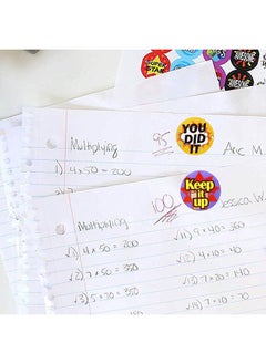 Wownect Encouragement Stationary Stickers Round [1inch][500 Pcs Labels] Labels For Envelope Seals Packing Seals cards Gift Boxes Shopping Bags Bouquets Cardboard Decoration  - Image 4