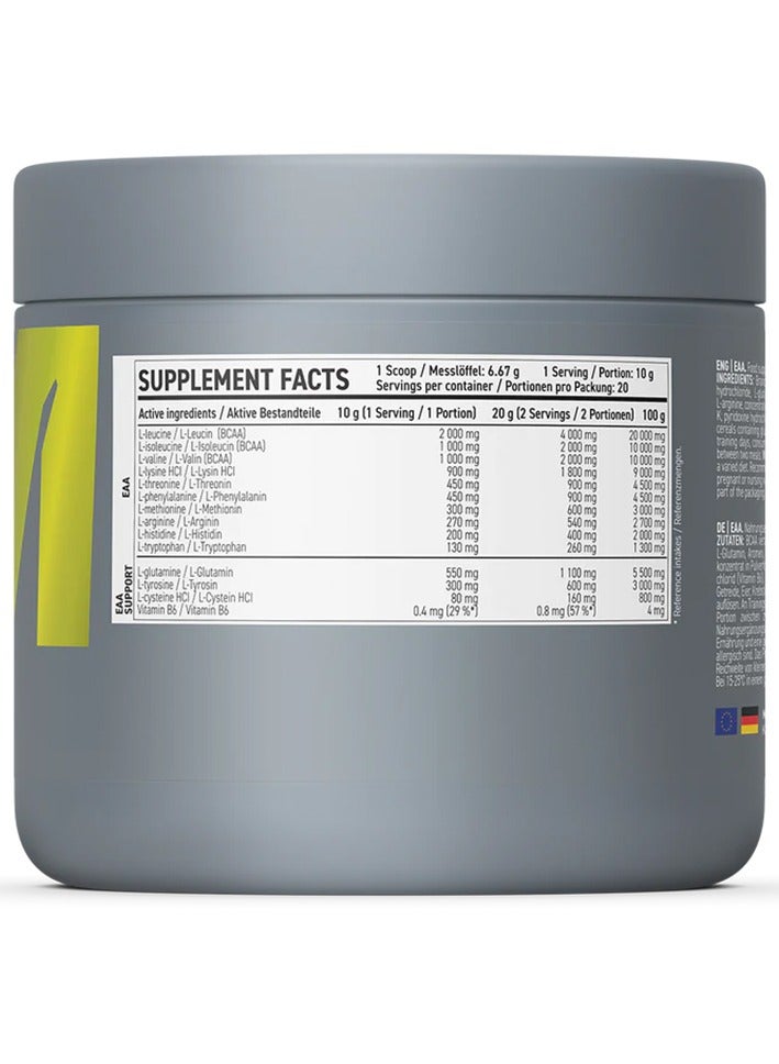 بصريا فيسلي EAA 200 جرام بنكهة الفراولة الكريمية 20 حصة - Image 2