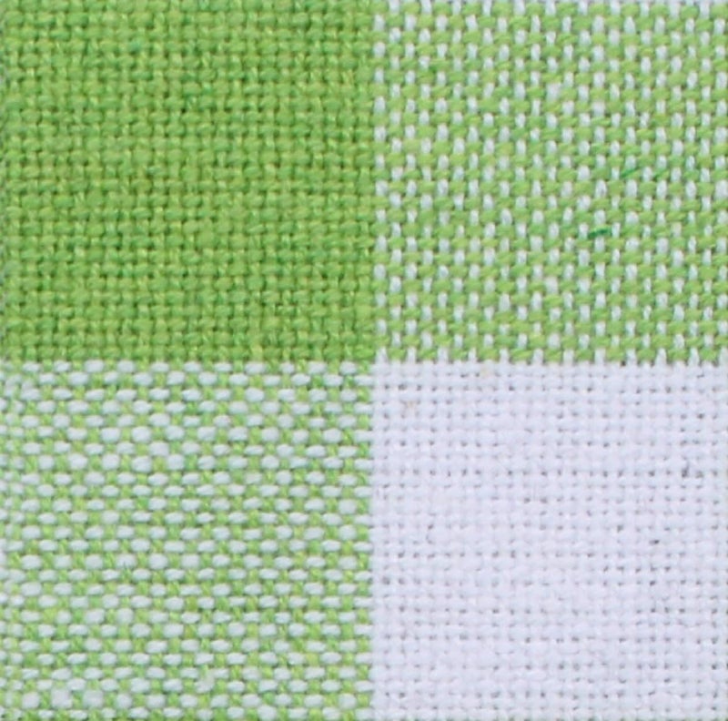 Airwill 100% Cotton Checkered Pattern Flap Pillow Covers (46x69cm)(Green, Pack of 2 Pieces) - Image 4