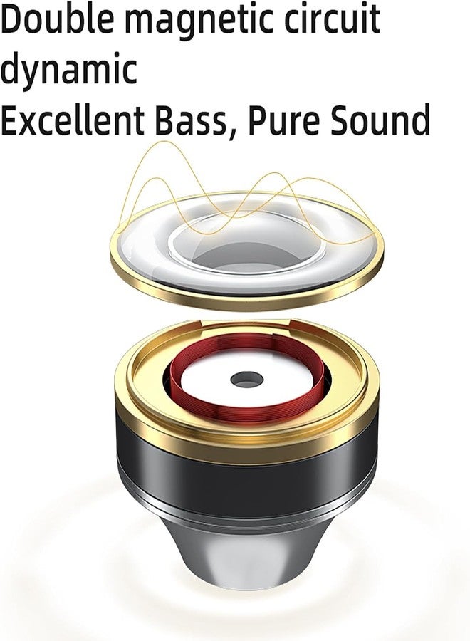 KZ ZAS 7BA+1DD in Ear Earphone 8 Unit Hybrid Technology Flagship Wired Earbuds Monitor Headphones 8Core Cable Music Sport Earphone (with Mic, White) - Image 3