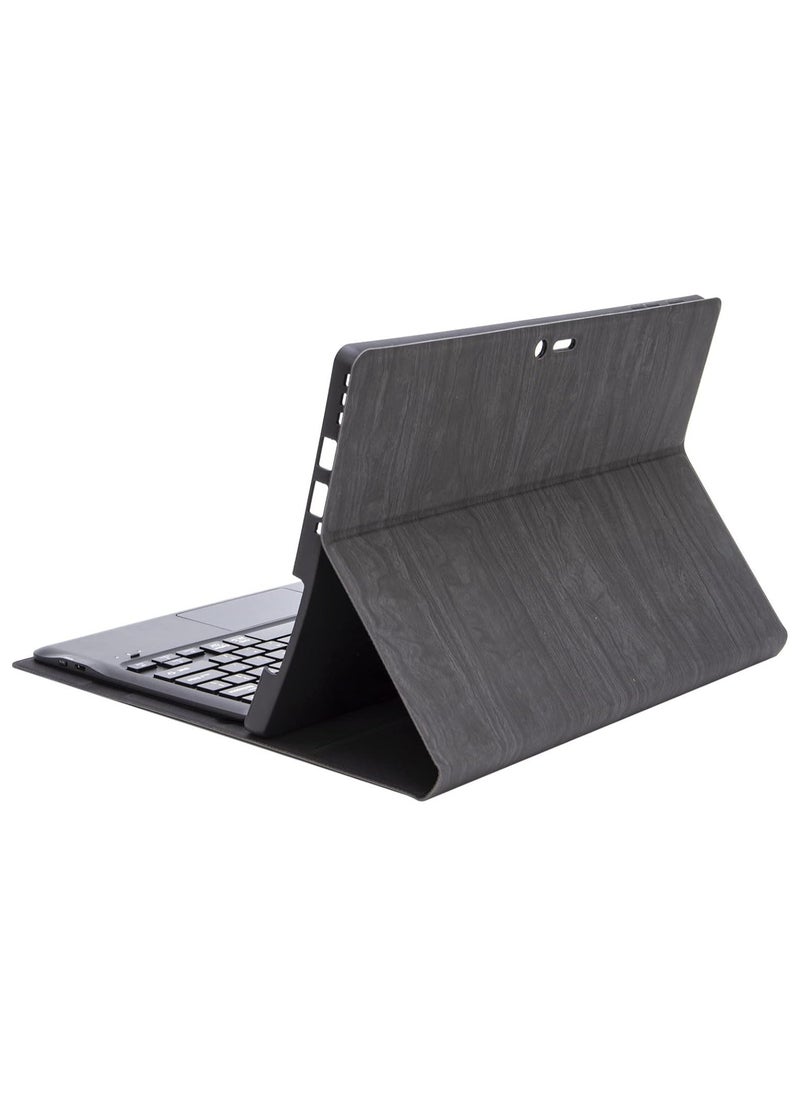 Generic - Arabic and English Keyboard Cover Case Compatible with Surface Pro 4/5/6/7, Leather Tablet Protective Cover with Wireless Removable Bluetooth Keyboard u0026 Trackpad Mouse - Image 1