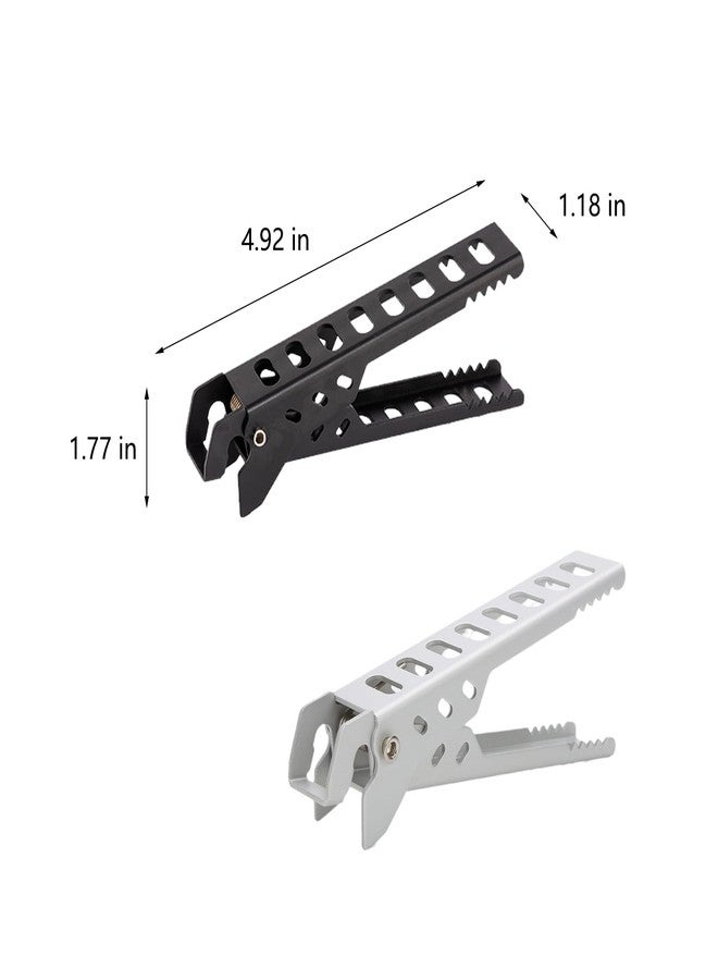ZGGAZCA 2Pcs Camp Pot Handle Gripper Detachable Handles Clip On Grabber Tongs for Hot Pots and Pans Pasta Pan Gripper Camping Kitchen Essentials Essentials Cookware Clamp Tool - Image 2