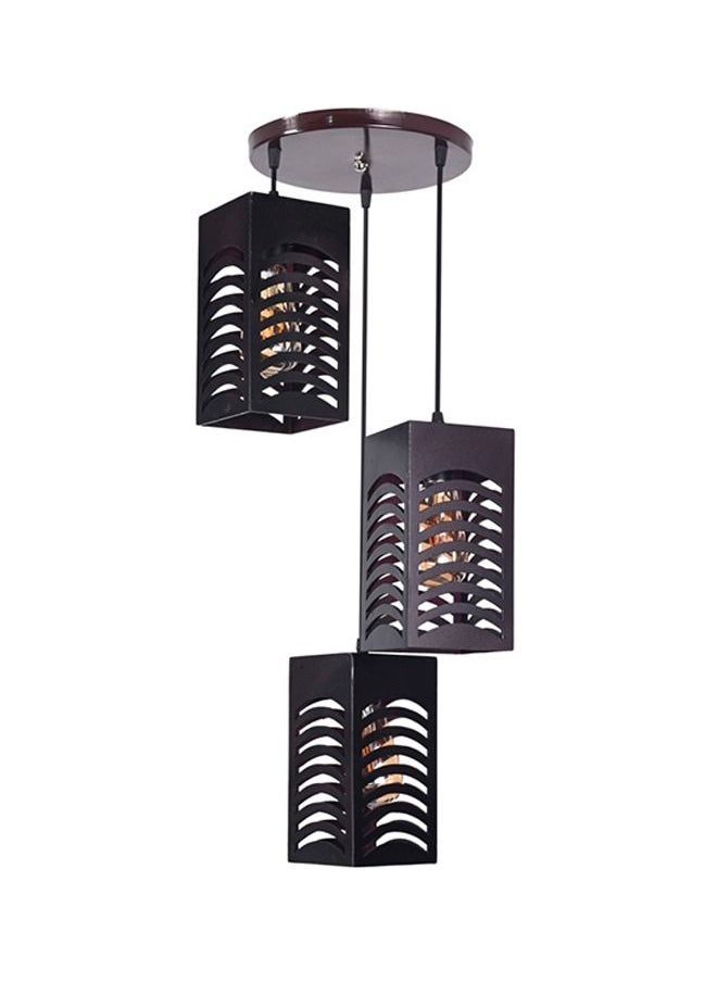 El Rawda Lighting Perforated decorative Wood Ceiling Lamp - 3 Lights  - Image 1