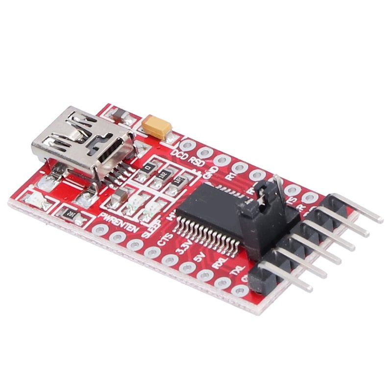USB Conversion Module FT232RL Chip Durable PCB - Easy USB to Serial UART Interface 6-Pin Design for Industrial Engineering - Image 3