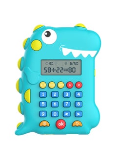 Generic Dinosaur Math Toy, Kids Educational Toys with Music for 5-8 Year Old, Children Calculator Toy for Birthday Gift Holiday Gift  - Image 1