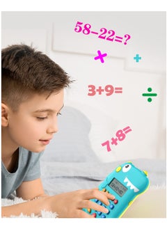 Generic Dinosaur Math Toy, Kids Educational Toys with Music for 5-8 Year Old, Children Calculator Toy for Birthday Gift Holiday Gift  - Image 2