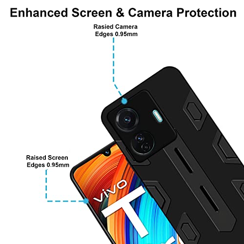 VIDO Silicone Shockproof Armor Back Case Cover for Vivo T1 Pro 5G / IQOO Z6 Pro 5G - Image 2