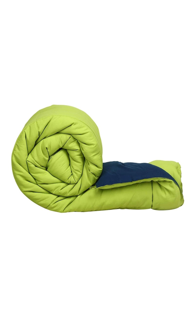 Blizz Mont by Jaipur Fabrics | Filling- 250 GSM Microfiber | Reversible AC Comforter for Double Bed | Size- 90"x100" Inch | Multi 1 - Image 1