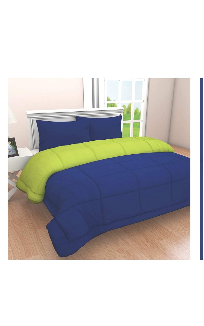 Blizz Mont by Jaipur Fabrics | Filling- 250 GSM Microfiber | Reversible AC Comforter for Double Bed | Size- 90"x100" Inch | Multi 1 - Image 3