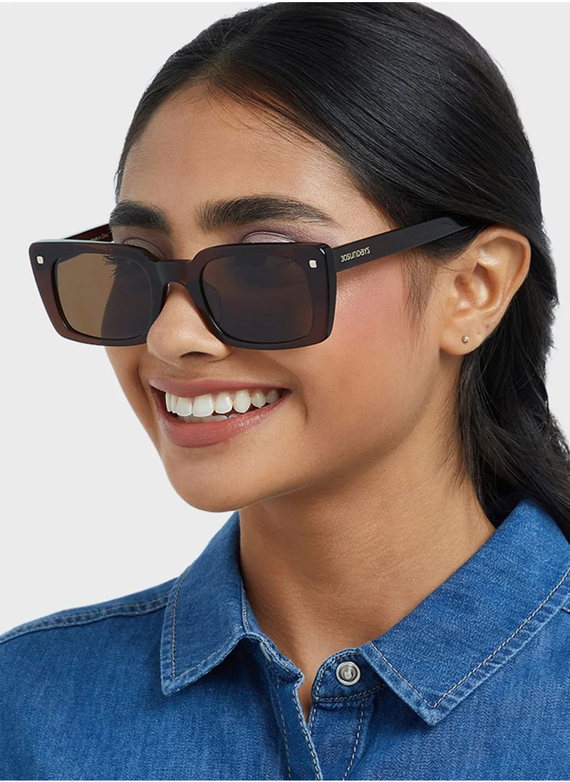 30Sundays That'S Wow Shape Sunglasses
